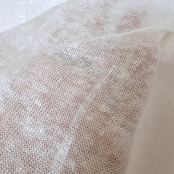 NWT!! Inhabit 100% Linen Asymmetrical Sleeveless Tunic Top Coverup S White - Picture 5 of 9